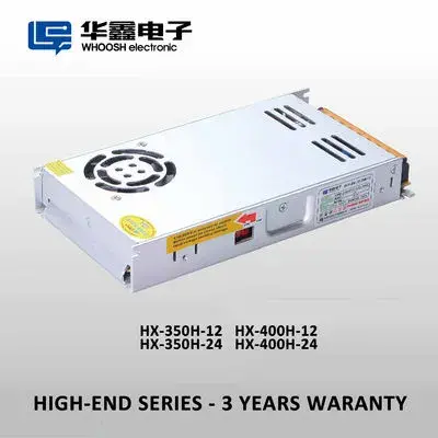 16.7A dc24V 얇은 LED 전원 공급 장치 400W LED 조명용 110V/220V 작동 가능