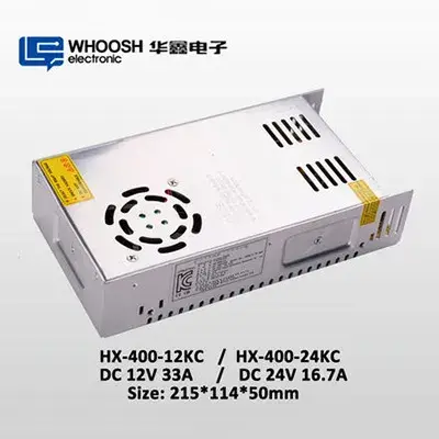 KC 12VDC 33A LED 모듈 전원 공급 장치 AC185-264V 400 와트 LED 드라이버