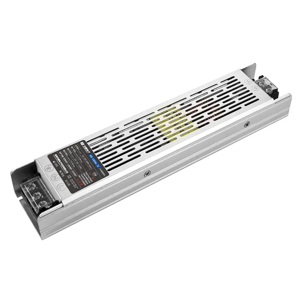 슬림 LED 전원 공급 장치 dc12.5A 12v 150w 무소음 LED 드라이버