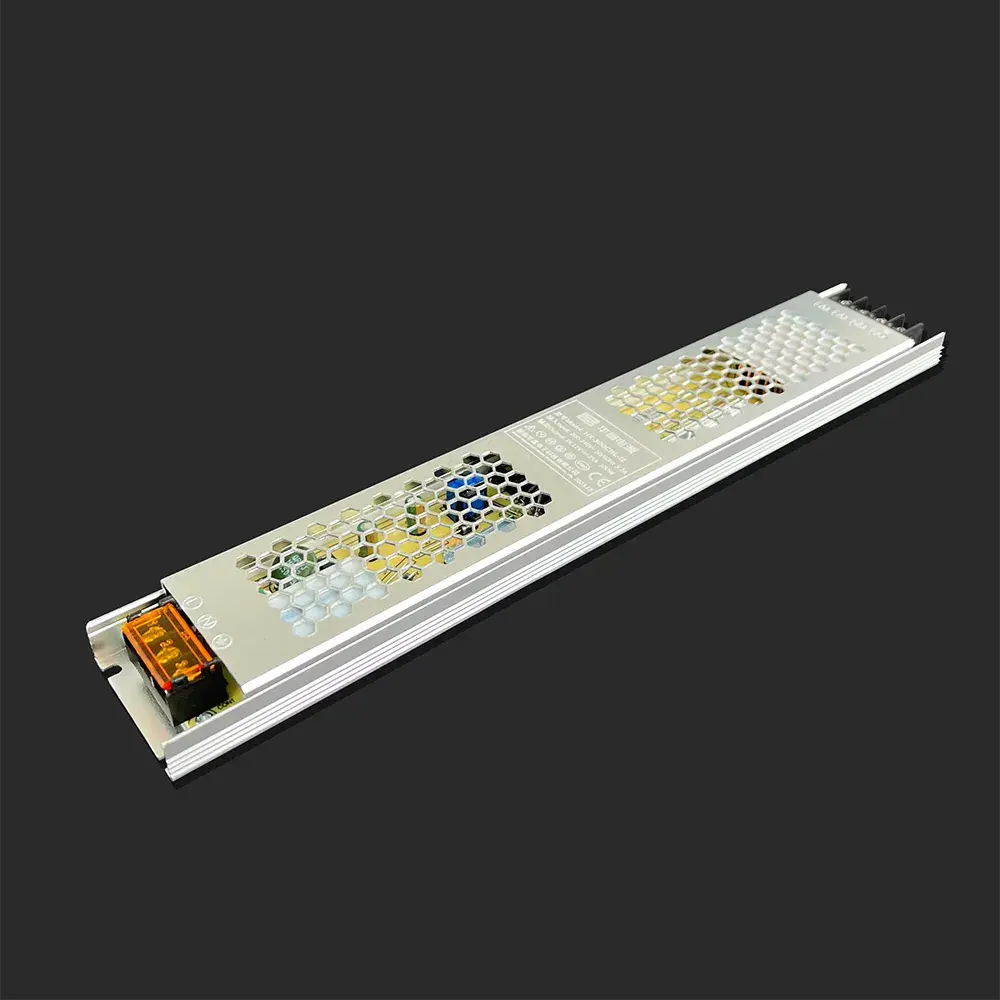 24V 12.5A 300W 슬림 전원 공급 장치 LED 라이트 박스 전원 공급 장치 샤이니 하우징